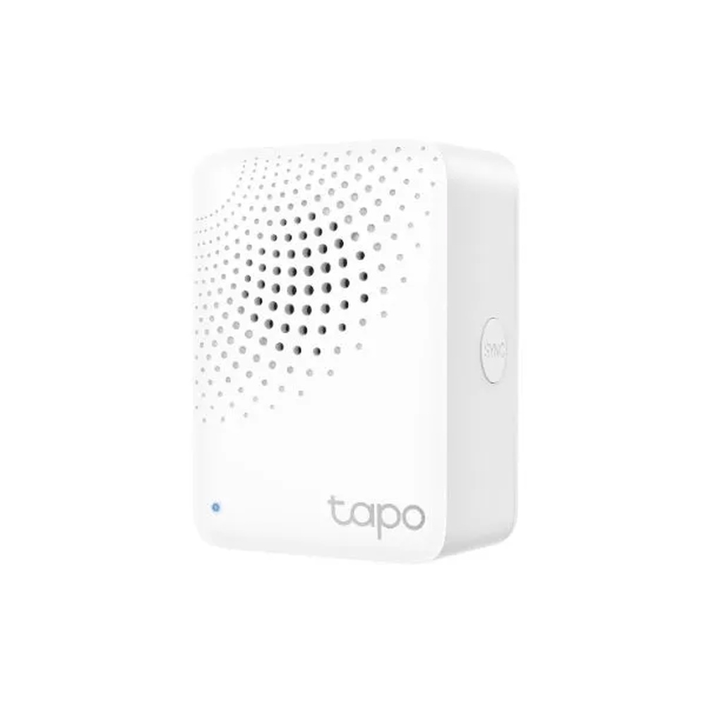 Hub Tapo Smart con Alarma WiFi 2.4GHz Timbre Alarma Protocolo 868/922MHz Soporta 64 Dispositivos Tapo H100