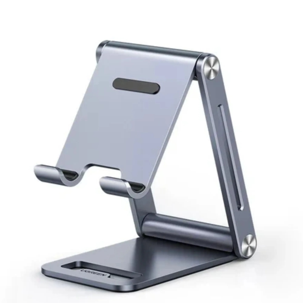 Soporte para Celular Ugreen Multiangulo Plegable y Compacto Angulo Regulable Antideslizante hecho de Aluminio 80708