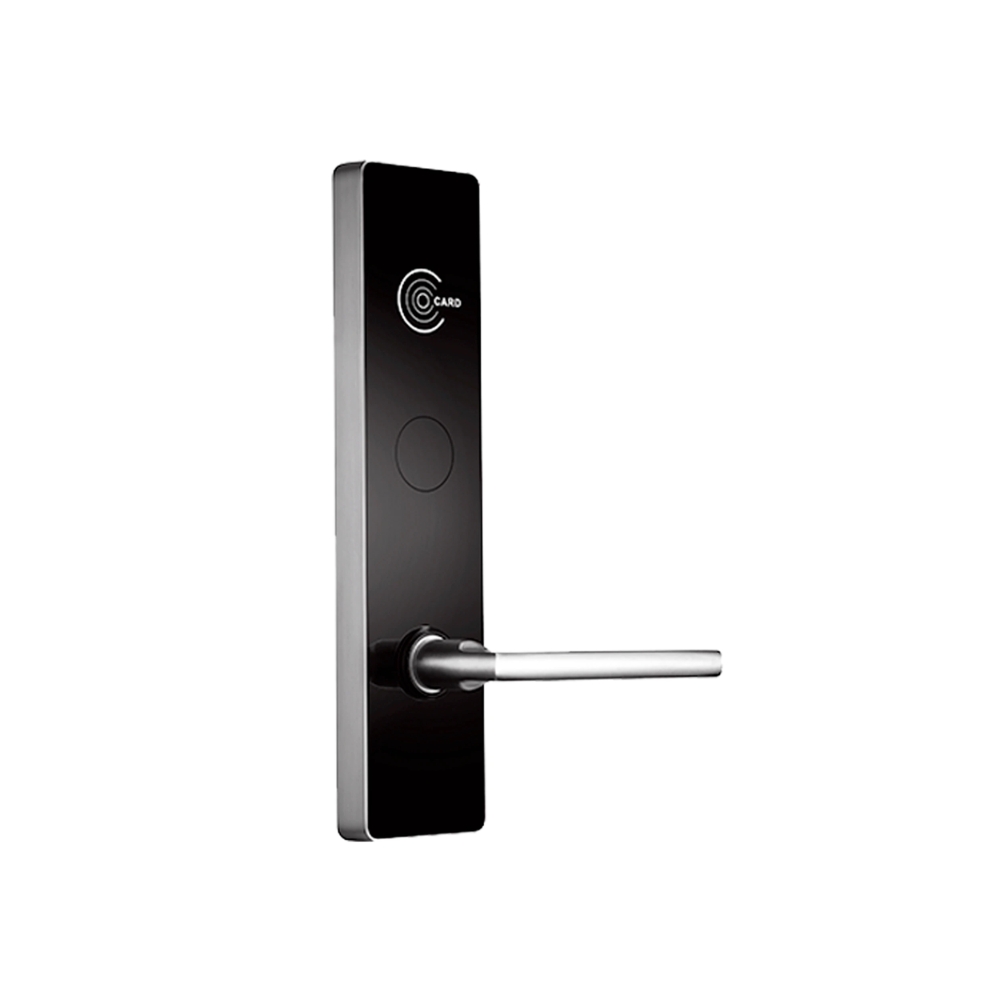 Cerradura Smart Zkteco Comunicacion Zigbee ID 13.56MHz Software ZKBioHLMS Carcasa de Metal Aleacion de Zinc Desbloqueo con Telefono Inteligente ZL500 - LEFT
